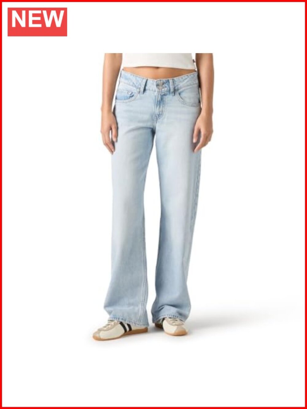 Levi's Superlow Loose Jeans Slim Hip Thigh Low Rise Straight Leg
